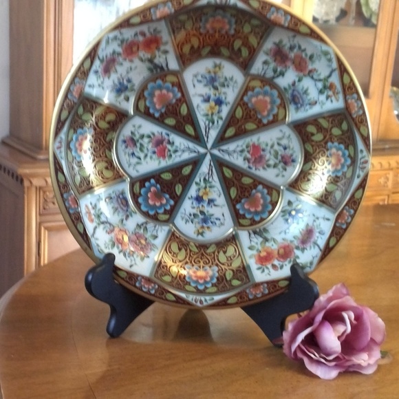 Vintage Daher Dining Decorated Ware Metal Serving Bowl Poshmark